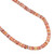 Pectin Shell Heishi Beads 8mm- Sunset Ombre
