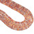 Pectin Shell Heishi Beads 10mm- Sunset Ombre