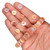 Pectin Shell Heishi Beads 10mm- Sunset Ombre