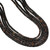 Black Pen Shell Heishi Beads – 5mm