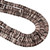Violet Oyster Shell Heishi Beads – 10mm