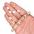 Voluta Shell Heishi Beads –10mm
