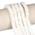 Litub Shell Heishi Beads 8mm-White