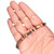 Brown Lip Shell Heishi Beads 5mm