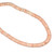 Pink Luanos Shell Heishi Beads 8mm