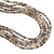 Hammer Shell Heishi Beads 5mm- Earth Tones