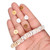 Conus Magus Shell Heishi Beads 10mm