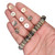 Black Lip Shell Heishi Beads 10mm