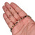 Black Lip Shell Heishi Beads 3mm