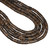 Brown Pen Shell Heishi Beads 10mm
