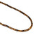 Brown Pen Shell Heishi Beads 3mm
