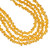 Mongo Shell Beads 6x4mm-Yellow