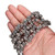 Nasa Shell Beads 12x9mm- Zebra