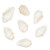 Nasa Shell Beads 11x7mm-White