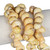 Moonshell Snail Beads 18x13mm-Yellow