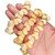 Moonshell Snail Beads 18x13mm-Yellow