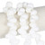 Moonshell Snail Beads 18x10mm-White