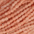 African Recycled Glass Beads 7-9mm Frosted Pink