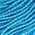 African Recycled Glass Beads 6-8mm Frosted Blue
