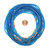 African Glass Beads 4-4.5mm Clear Blue