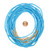 African Glass Beads 4mm Sky Blue