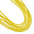 African Glass Beads 3-3.5 Yellow