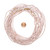 African Glass Beads 2.5-3.5 Pale Pink