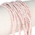 African Glass Beads 2.5-3.5 Pale Pink