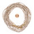 African Glass Beads 2.5-3.5 -Warm Beige