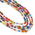 African Christmas Beads 3-9.2mm