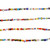 African Christmas Beads 2.3-4.8mm