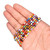 African Christmas Beads 2.3-4.8mm