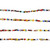 African Christmas Beads 1.5-3.5mm