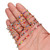 African Christmas Beads 2-2.8mm