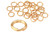 5 Pc of 5 mm 14K Gold Filled Split Rings