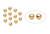 14K Gold Filled Round Beads Seamless