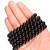 Round Smooth Beads 8 mm 15 IN Strand-Black Onyx