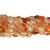 Oval Faceted Beads 8x10mm 15 IN Strand-Natural Carnelian