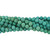 Stabilized Round Smooth Gemstone Beads 5-7 mm 16 IN Strand-Chinese Turquoise