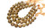 9 IN Strand 11-15 mm Cognac Quartz Fine Quality Round Faceted Graduated Gemstone Beads
