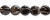 Flat Coin Shaped Ceramic Beads 15mm-Black