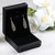 Sterling Silver Light Smoked Topaz CZ Swarovski Crystal Hook Earrings