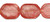 12x16 mm Oval Cherry Quartz Glass Beads