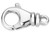 1 Pc Bag of 5.5x11.8 mm Silver Swivel Clasp