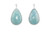 1 Pc Bag of 18-26x35-40 mm Aquamarine Teardrop Pendant