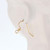 14k Gold Filled Ear Wire W/ 3mm Ball 21x15mm - 1 Pair