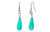 Amazonite Sterling Silver Teardrop Earrings