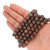 10 mm Kashgar Garnet Natural Round Beads