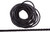 9-10 FT 3 MM LEATHER BLACK BRAIDED CORD