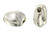 Nugget Beads 5.5x7mm-Zinc Alloy